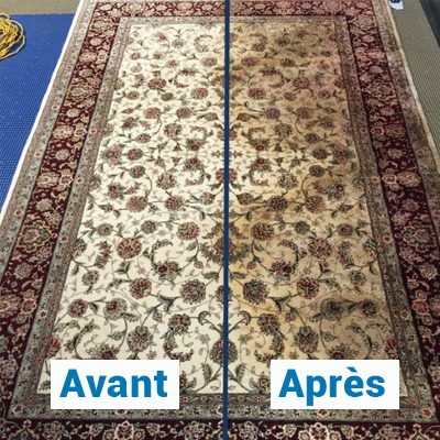 nettoyage de tapis encrassé